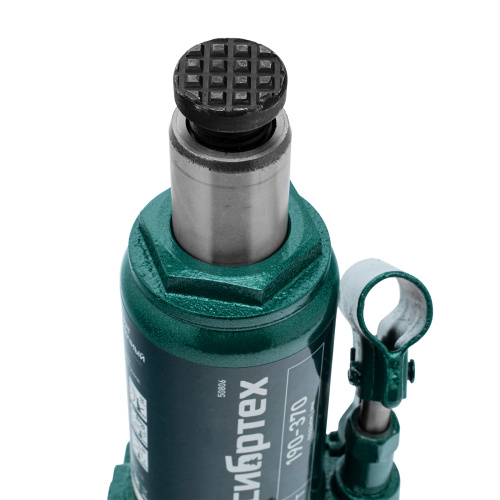 Домкрат гидравлический бутылочный, 10 т, 190-370 мм Сибртех по ценам производителя в Санкт-Петербурге с доставкой по всей России