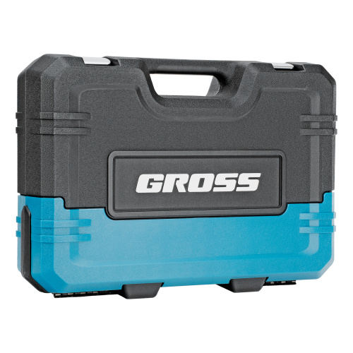 Набор инструментов, 1/4", 1/2", CrV, 120 зубьев, 78 предметов Gross купить в Москве с доставкой по всей России | ProtosMarket.ru