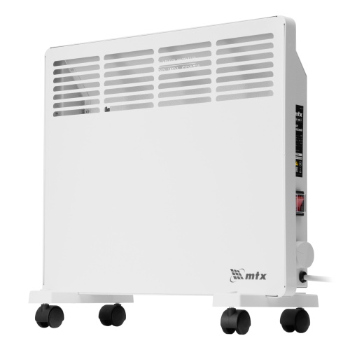 Конвектор электрический КМ-1000.1, 230 В, 1000 Вт, X-образный нагреватель, колеса, термостат MTX по ценам производителя в Санкт-Петербурге с доставкой по всей России
