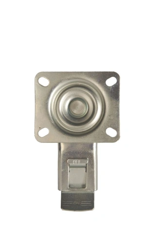 Колесо поворотное серая резина SCB 42 f 100 мм с тормозом по ценам производителя в Санкт-Петербурге с доставкой по всей России