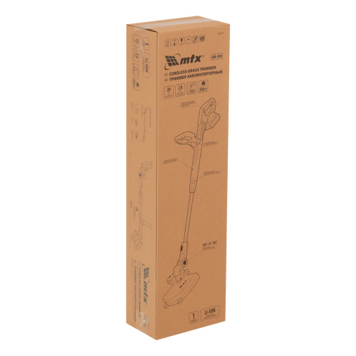 Триммер аккумуляторный GM-300, Li-Ion, 20 В MTX по ценам производителя в Санкт-Петербурге с доставкой по всей России
