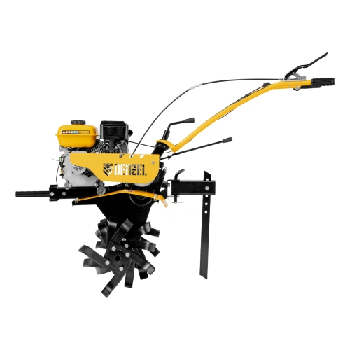 Мотоблок DPT-370S, 7 л.с., ремен.сцеп, фрез 3х4, ШОМ, передачи 3В/1Н Denzel по ценам производителя в Санкт-Петербурге с доставкой по всей России