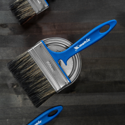 Кисть флейцевая "Водные краски" Color Line 100 x 12 мм Matrix купить в Москве с доставкой по всей России | ProtosMarket.ru