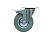 Колесо поворотное серая резина SCB 80 f 200 мм с тормозом купить в Москве с доставкой по всей России | ProtosMarket.ru