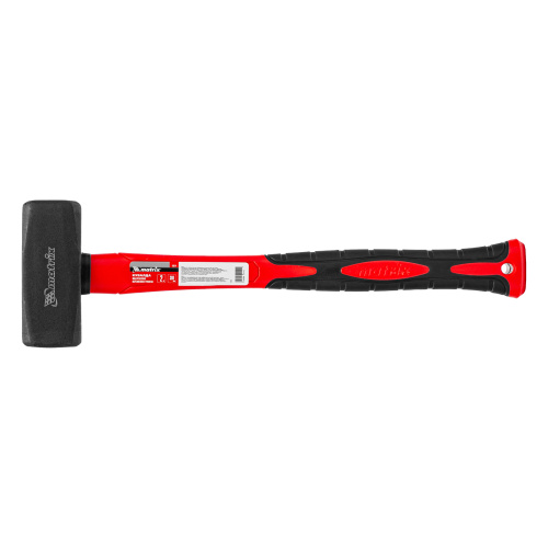 Кувалда 2 кг, фибергласовая обрезиненная рукоятка 380 мм Matrix купить в Москве с доставкой по всей России | ProtosMarket.ru