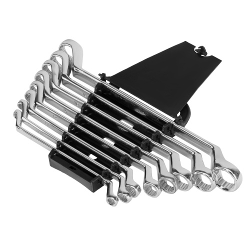 Набор ключей накидных 8 шт, 6-22мм, CrV, Elliptical, зеркальное хромирование Matrix купить в Москве с доставкой по всей России | ProtosMarket.ru