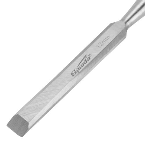 Стамеска, 12 мм, плоская, пластиковая рукоятка Sparta купить в Москве с доставкой по всей России | ProtosMarket.ru