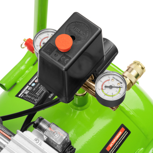 Компрессор безмаслянный малошумный МБ 2000/50, 2000 Вт, 50л, 300 л/мин Сибртех по ценам производителя в Санкт-Петербурге с доставкой по всей России