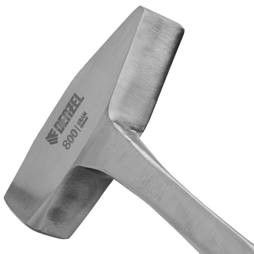 Молоток слесарный 800 г, цельнометаллический, двухкомпонентная рукоятка Denzel купить в Москве с доставкой по всей России | ProtosMarket.ru