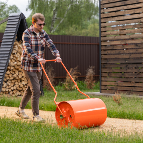 Каток газонный 70л, ручной, наливной, пробка-болт Сибртех по ценам производителя в Санкт-Петербурге с доставкой по всей России