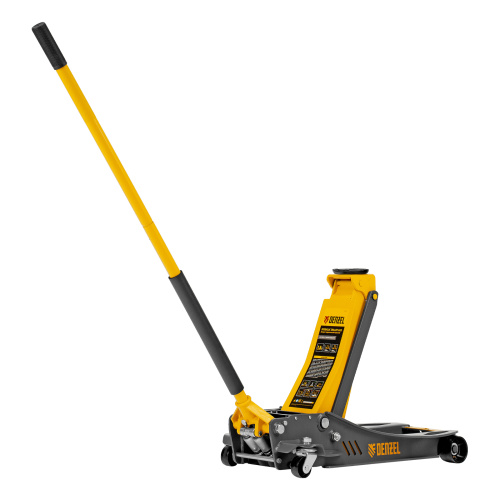 Домкрат гидравлический подкатной, 3,8 т, 110-580 мм, быстрый подъем, низкий подхват, проф. Denzel по ценам производителя в Санкт-Петербурге с доставкой по всей России