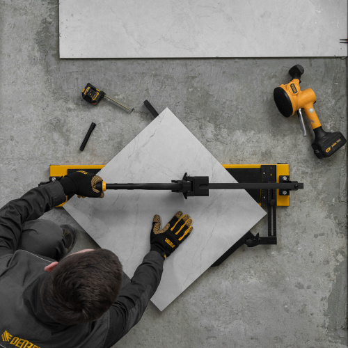 Плиткорез рельсовый 800х16мм, каретка на подш., стальная станина, усил. рукоятка-пенал Denzel по ценам производителя в Санкт-Петербурге с доставкой по всей России