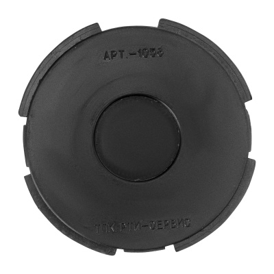 Резиновая опора для подкатного домкрата универсальная, D 100 мм, D 90, H 12 мм Matrix купить в Москве с доставкой по всей России | ProtosMarket.ru