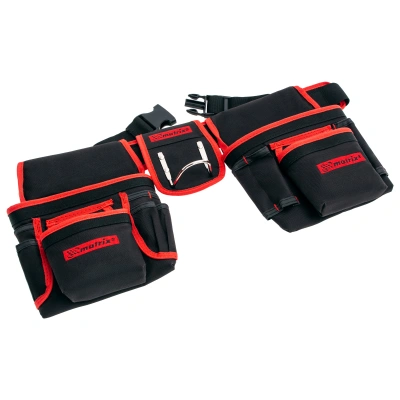 Сумка-пояс двойная, 20 карманов, держатель для молотка Matrix купить в Москве с доставкой по всей России | ProtosMarket.ru