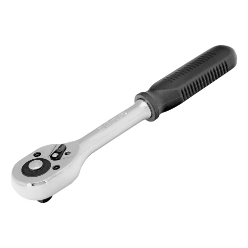 Ключ-трещотка 3/8", 45 зубьев, с быстрым сбросом, CrV, хром Сибртех по ценам производителя в Санкт-Петербурге с доставкой по всей России