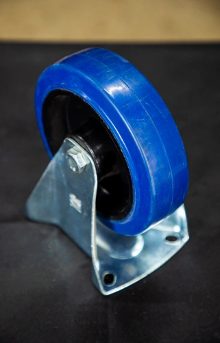 Колесо неповоротное резина FRCL 63 160 мм (N) по ценам производителя в Санкт-Петербурге с доставкой по всей России