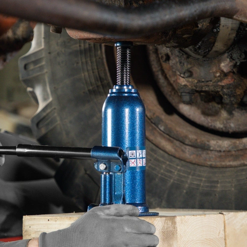 Домкрат гидравлический бутылочный, 10 т, h подъема 222-447 мм Stels по ценам производителя в Санкт-Петербурге с доставкой по всей России