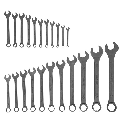 Набор ключей комбинированных, 6 - 32 мм, 22 шт., CrV, фосфатированные Сибртех по ценам производителя в Санкт-Петербурге с доставкой по всей России