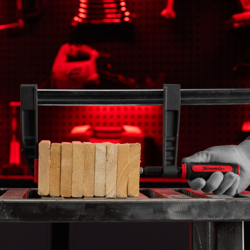 Струбцина F-образная, 1000 х 120 х 1100 мм Matrix купить в Москве с доставкой по всей России | ProtosMarket.ru