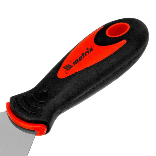 Шпательная лопатка из нержавеющей стали, 100 мм, двухкомпонентная ручка Matrix купить в Москве с доставкой по всей России | ProtosMarket.ru