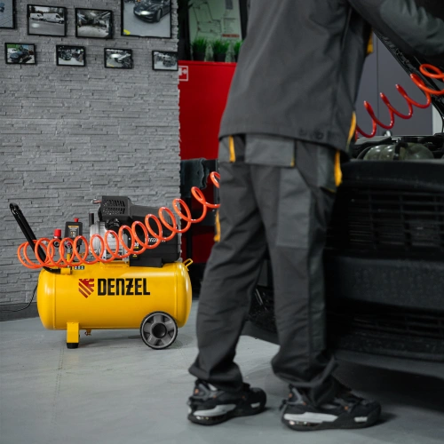 Компрессор воздушный DKV2200/50, Х-PRO 2.2 кВт, 400 л/мин, 50 л Denzel по ценам производителя в Санкт-Петербурге с доставкой по всей России