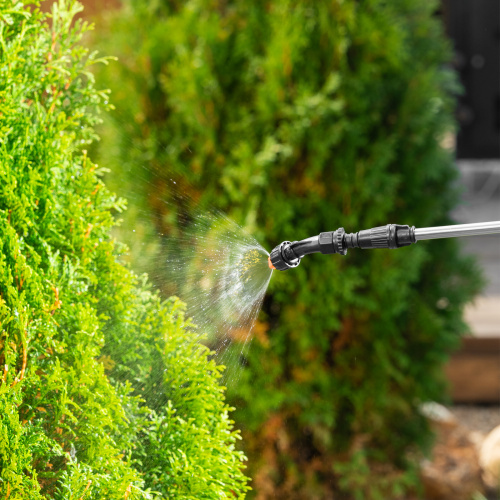 Опрыскиватель ранцевый аккумуляторный D-12LA, 12 л, 12 В, 8 Ач Denzel по ценам производителя в Санкт-Петербурге с доставкой по всей России