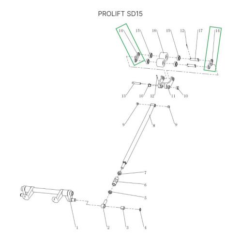 Соединительная пластина роликов для тележек SD15 по ценам производителя в Санкт-Петербурге с доставкой по всей России