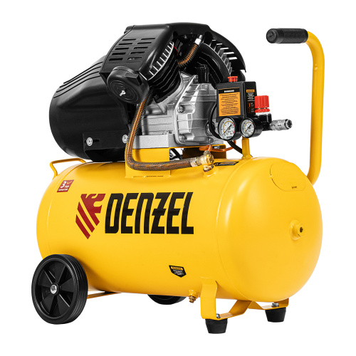 Компрессор воздушный прям. привод DCV1800/50, 1,8 кВт, 50 литров, 320 л/мин Denzel по ценам производителя в Санкт-Петербурге с доставкой по всей России