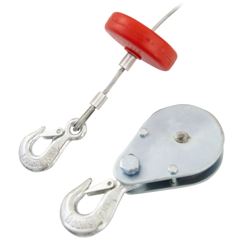 Тельфер электрический TF-500, 0.5 т, 1020 Вт, высота 12 м, 10 м/мин Denzel по ценам производителя в Санкт-Петербурге с доставкой по всей России