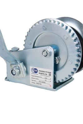 Лебедка ручная TOR ЛФ-1200 (FD) г/п 0,54 т длина ленты 10 м купить в Москве с доставкой по всей России | ProtosMarket.ru