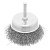 Щетка для дрели, 75 мм, "чашка" со шпилькой, витая проволока Сибртех по ценам производителя в Санкт-Петербурге с доставкой по всей России