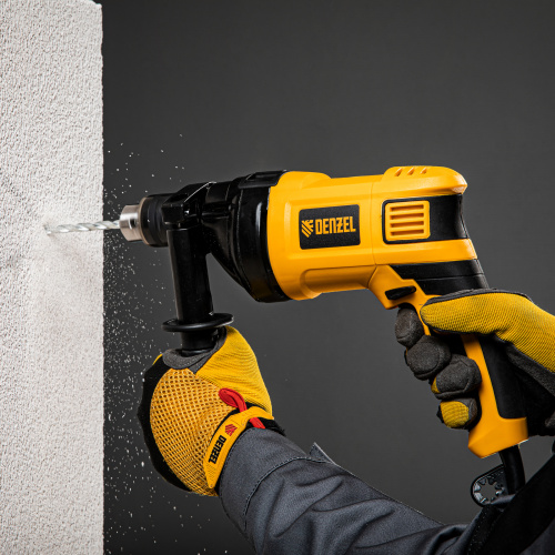 Дрель ударная ID-850, 850 Вт, 0-3000 об/мин, 48000 уд/мин Denzel купить в Москве с доставкой по всей России | ProtosMarket.ru