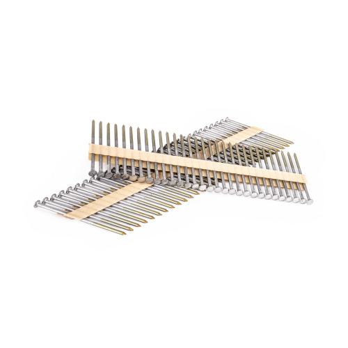 Гвозди реечные финишные P0A GL с цинковым покрытием, угол наклона 21 градус, 2,8 x 80 мм 150 шт. AERO по ценам производителя в Санкт-Петербурге с доставкой по всей России