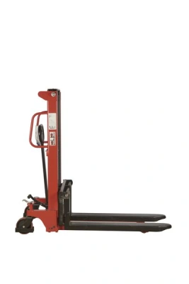 Штабелер гидравлический 1,0 т 2,0 м TOR CTY-EH с раздвижными вилами по ценам производителя в Санкт-Петербурге с доставкой по всей России