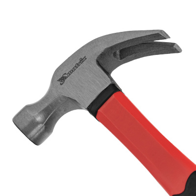 Молоток-гвоздодер, 450 г, боек 27 мм, фибергласовая обрезиненная рукоятка Matrix по ценам производителя в Санкт-Петербурге с доставкой по всей России