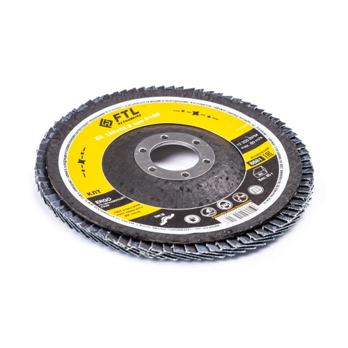 Круг лепестковый для шлифования по нержавеющей стали FTL Ergo цирконий 29 125 х 22,2 мм P100 по ценам производителя в Санкт-Петербурге с доставкой по всей России