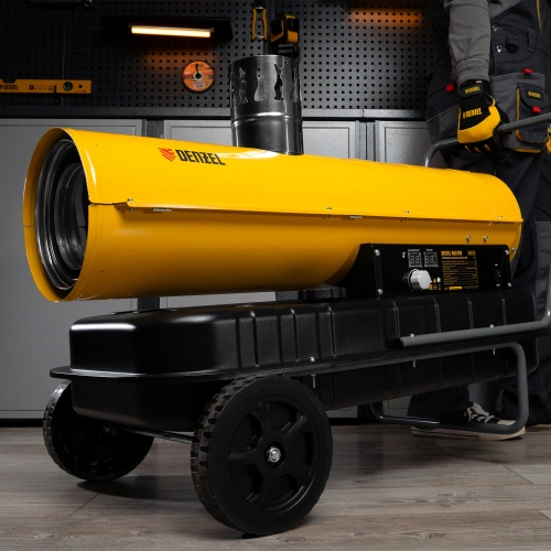 Дизельная тепловая пушка NHG-30i, 30 кВт, 750 м3/ч, непрямой нагрев, цифровой термостат Denzel по ценам производителя в Санкт-Петербурге с доставкой по всей России