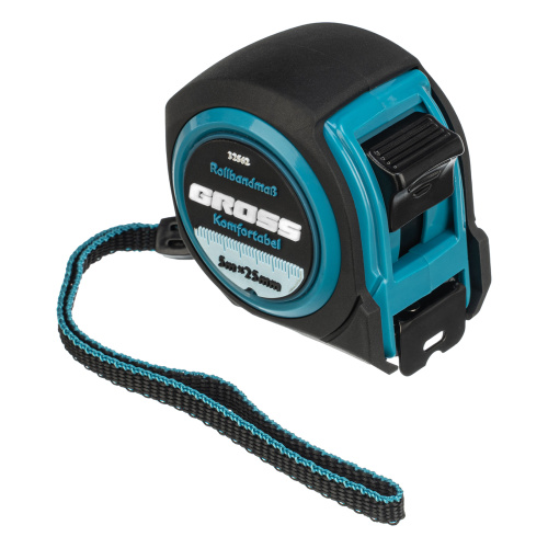 Рулетка Komfortabel 5 м х 25 мм,обрезиненный корпус Gross по ценам производителя в Санкт-Петербурге с доставкой по всей России
