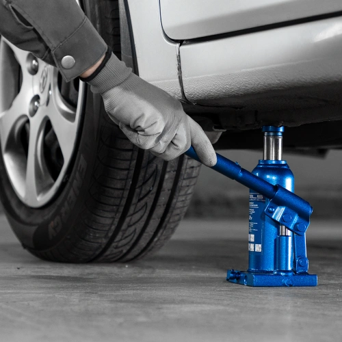 Домкрат гидравлический бутылочный телескопический, 2 т, H подъема 170-380 мм Stels по ценам производителя в Санкт-Петербурге с доставкой по всей России