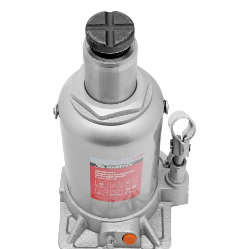 Домкрат гидравлический бутылочный, 20 т, h подъема 244-449 мм Matrix купить в Москве с доставкой по всей России | ProtosMarket.ru