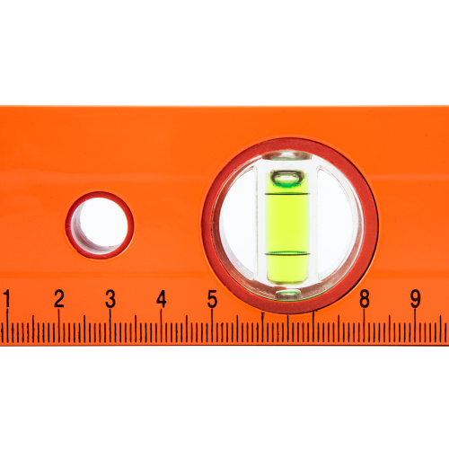 Уровень алюминиевый, 1000 мм, 3 глазка, желтый, линейка Sparta по ценам производителя в Санкт-Петербурге с доставкой по всей России