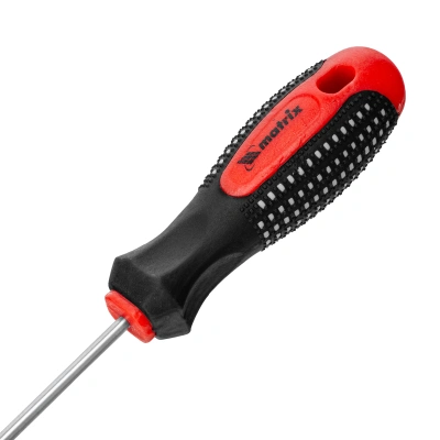 Отвертка Fusion, SL4 х 100 мм, CrV, трехкомпонентная рукоятка "Anti slip" Matrix по ценам производителя в Санкт-Петербурге с доставкой по всей России