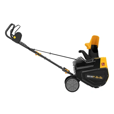 Снегоуборочная машина аккумуляторная, ESB-560Li, 560 мм, 40В, 2 АКБ 5 Ач, ЗУ, метал. шнек Denzel по ценам производителя в Санкт-Петербурге с доставкой по всей России