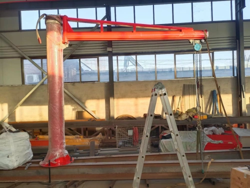 Кран консольный поворотный ручной TOR PSJ34050 500 кг, высота 3 м, стрела 4 м по ценам производителя в Санкт-Петербурге с доставкой по всей России