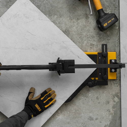 Плиткорез рельсовый 1200х16мм, каретка на подш., стальная станина, усил. рукоятка-пенал Denzel по ценам производителя в Санкт-Петербурге с доставкой по всей России