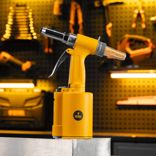 Пневматический заклепочник PR4, 2,4-4,8 мм Denzel купить в Москве с доставкой по всей России | ProtosMarket.ru