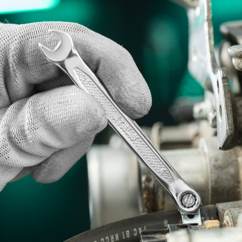 Ключ комбинированный, 6 мм, CrV, антислип Stels по ценам производителя в Санкт-Петербурге с доставкой по всей России