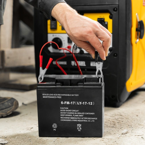 Генератор инверторный GS-5500iSE, 5,5 кВт, 230 В, закрытый корпус,электростартер Denzel по ценам производителя в Санкт-Петербурге с доставкой по всей России