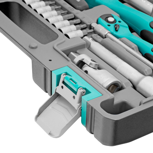 Набор инструментов 1/2", 1/4", CrV, 12 гранные головки, пластиковый кейс, 82 предмета Stels купить в Москве с доставкой по всей России | ProtosMarket.ru