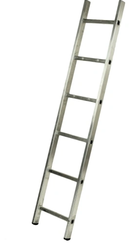 Лестница приставная алюминиевая 1*6 по ценам производителя в Санкт-Петербурге с доставкой по всей России